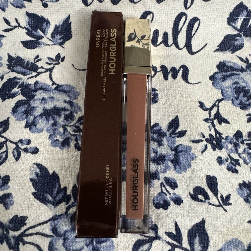 Hourglass Unreal High Shine Volumizing Lip Gloss - Strike - 0.20oz - NIB